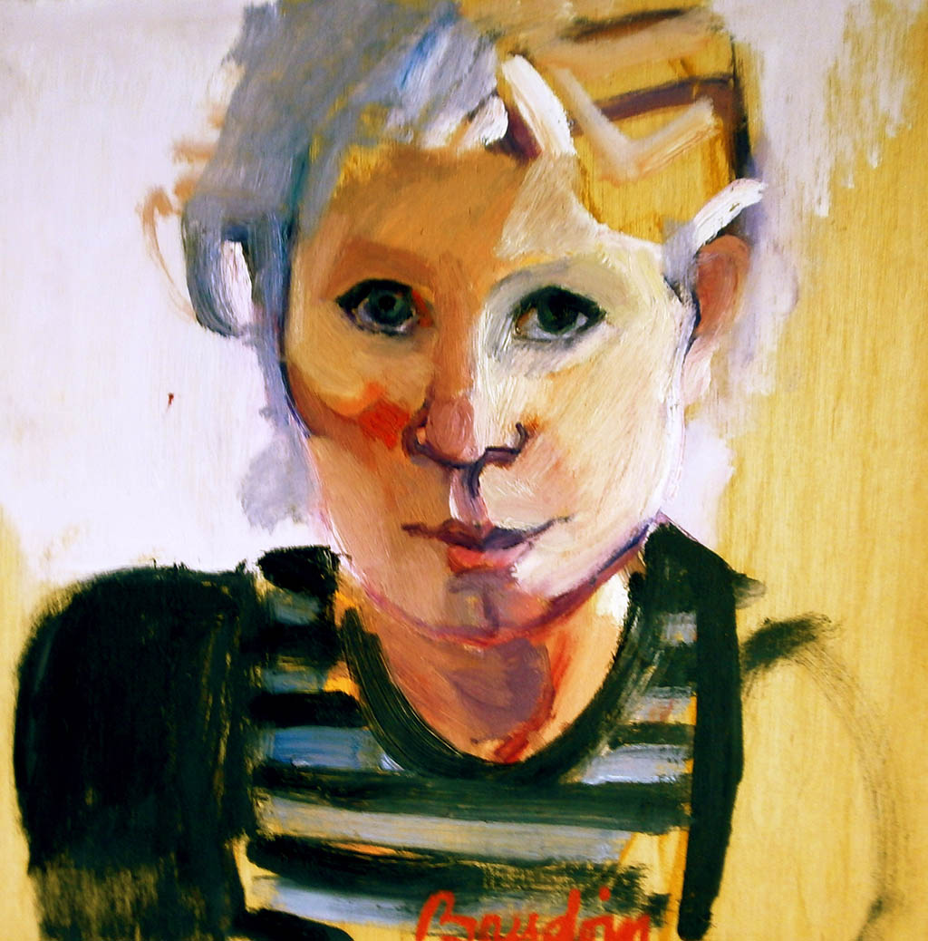 Autoportrait - Huile sur toile 35X35