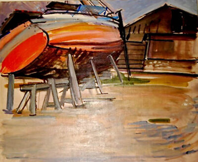 Gouache sur papier Geneviève Baudoin - Peintures