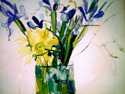 Gouache sur papier Geneviève Baudoin - Peintures