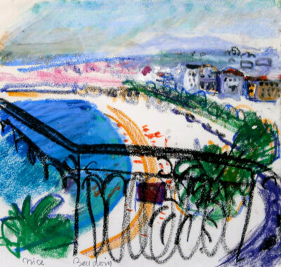 Gouache sur papier Geneviève Baudoin - Peintures