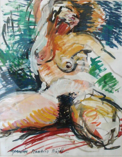 Gouache sur papier Geneviève Baudoin - Peintures