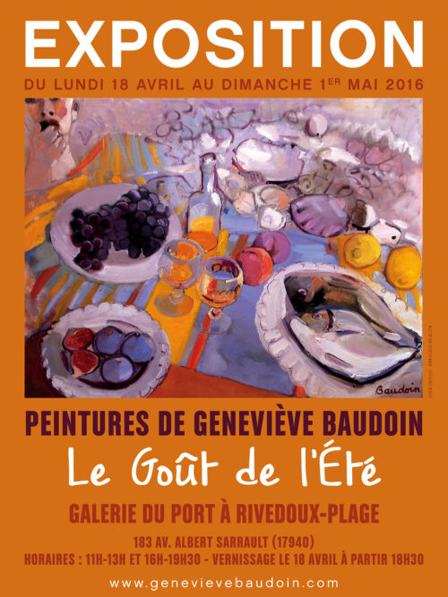 Geneviève Baudoin - Peintures